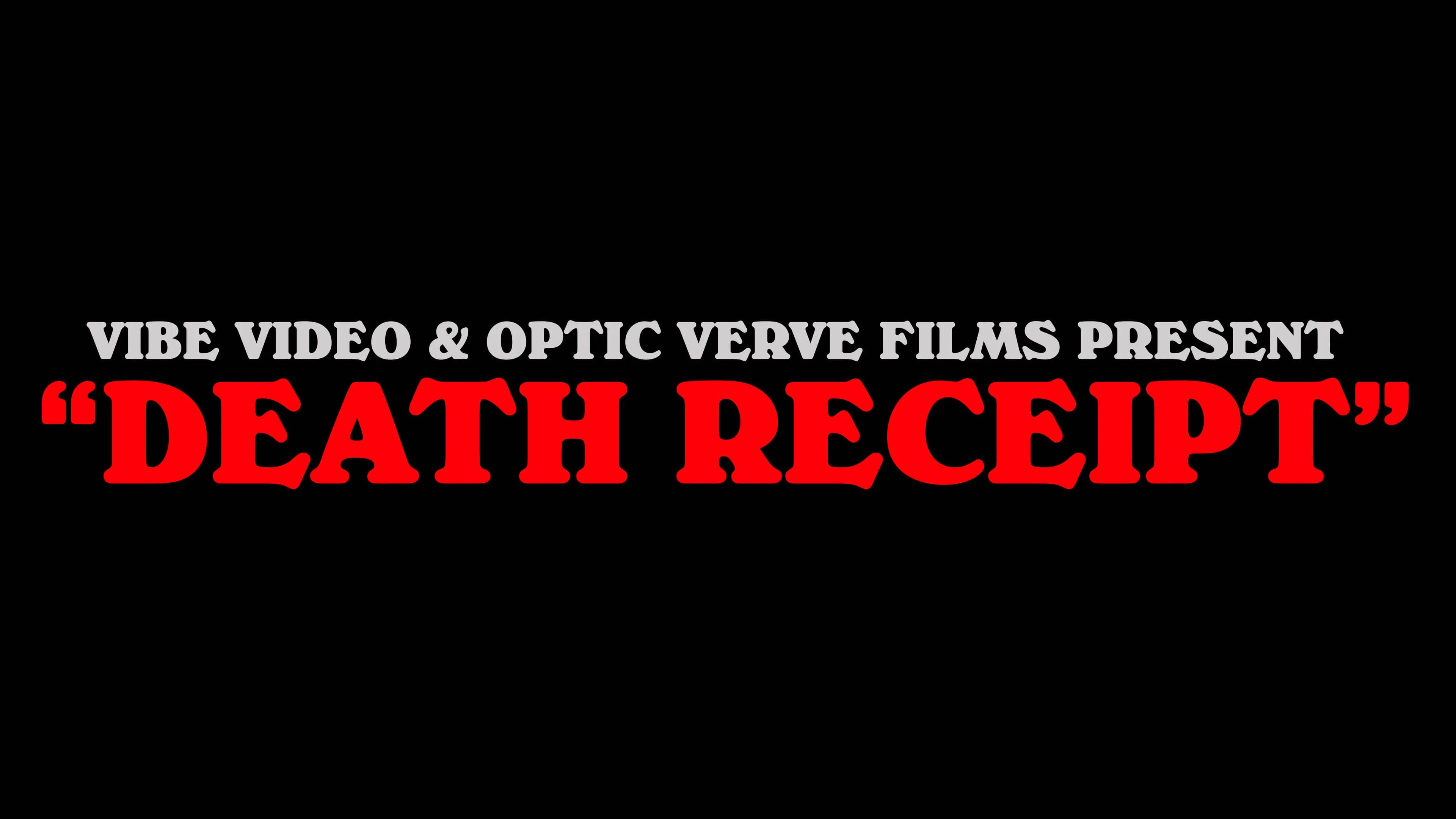 Death Receipt