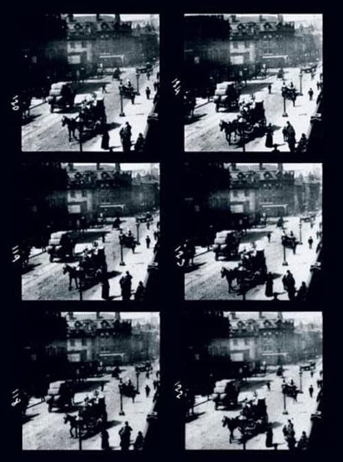 Traffic Crossing Leeds Bridge